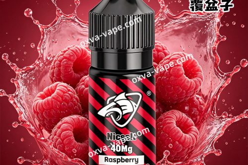 SALT-SHAQ鯊克覆盆子電子煙菸油30ml，採用40mg高純尼古丁鹽配方，50/50黃金VG/PG比例，霧化順滑擊喉感柔和。精選進口新鮮覆盆子萃取原液，還原真實鮮果酸甜口感，入口飽滿莓香爆發，撥出後餘韻悠長，兼容主流小煙設備，是莓果控解癮首選。